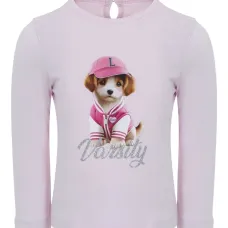 Топ с длинными рукавами и принтом Топ с длинными рукавами и принтом