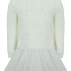 декорированное платье из тюля