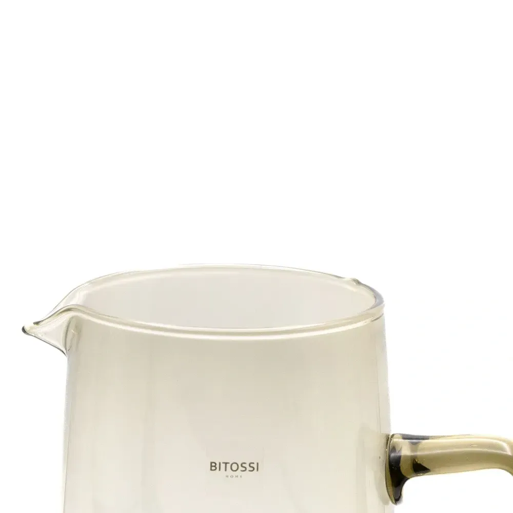 Кувшин из дымчатого стекла (11 см)