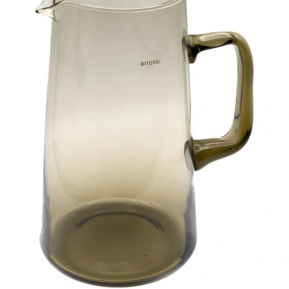 Кувшин из дымчатого стекла (11 см)