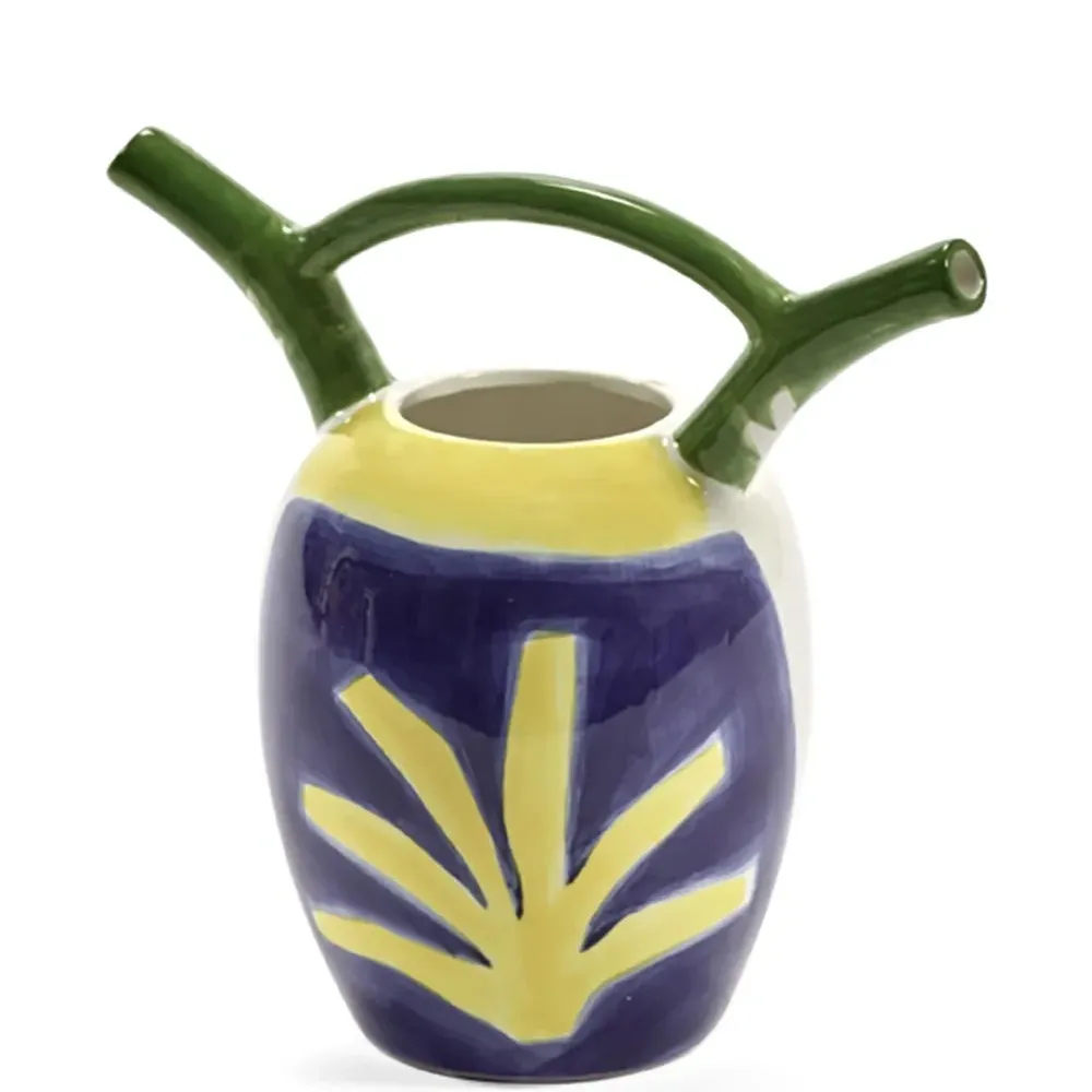 Ваза с абстрактным принтом