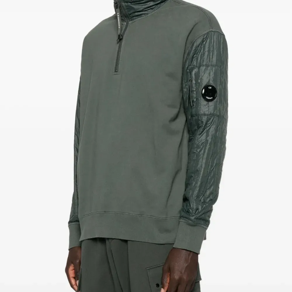 Толстовка с воротником на молнии