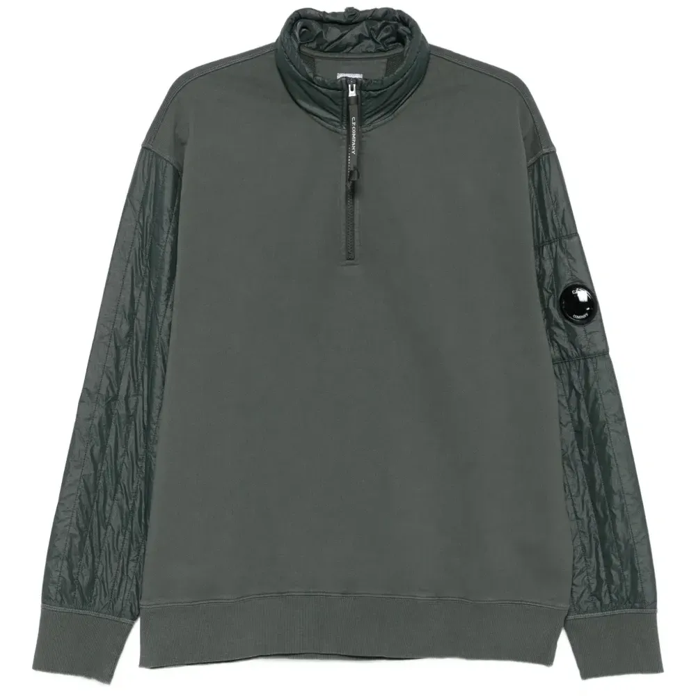 Толстовка с воротником на молнии