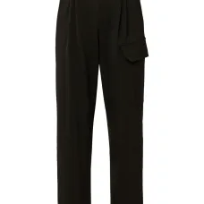 Брюки карго со складками