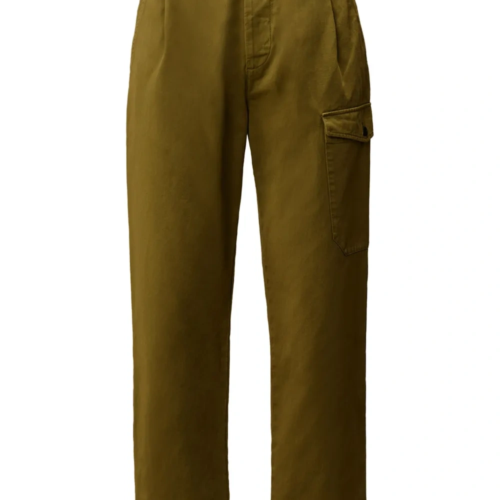 Брюки карго со складками