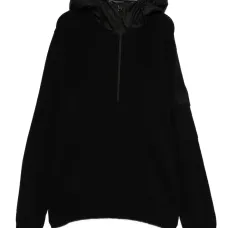 Джемпер с воротником на молнии и капюшоном Джемпер с воротником на молнии и капюшоном