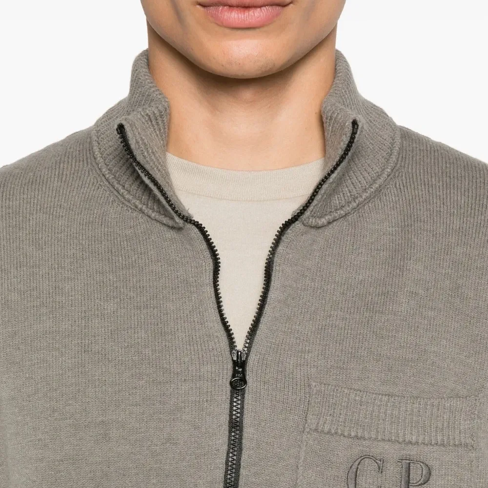 Толстовка с воротником на молнии