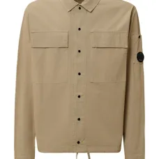 Рубашка-оверши́рт с декоративной линзой Рубашка-оверши́рт с декоративной линзой