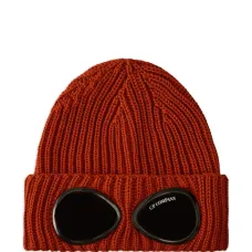 Шерстяная шапка бини в рубчик с линзами Шерстяная шапка бини в рубчик с линзами