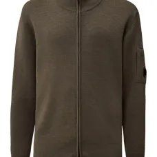 Кардиган на молнии с деталями-линзами Кардиган на молнии с деталями-линзами