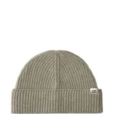 Шерстяная шапка бини в рубчик Шерстяная шапка бини в рубчик