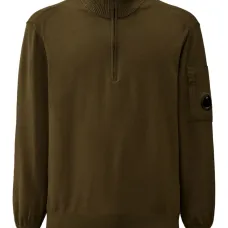 Свитер с воротником на молнии