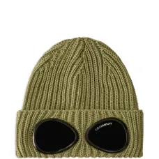 Шерстяная шапка бини в рубчик с линзами Шерстяная шапка бини в рубчик с линзами