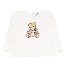 Топ с длинными рукавами и принтом Teddy Bear