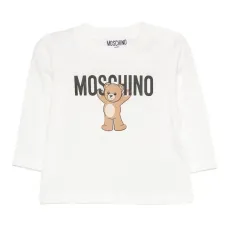 Топ с длинными рукавами и принтом Teddy Bear