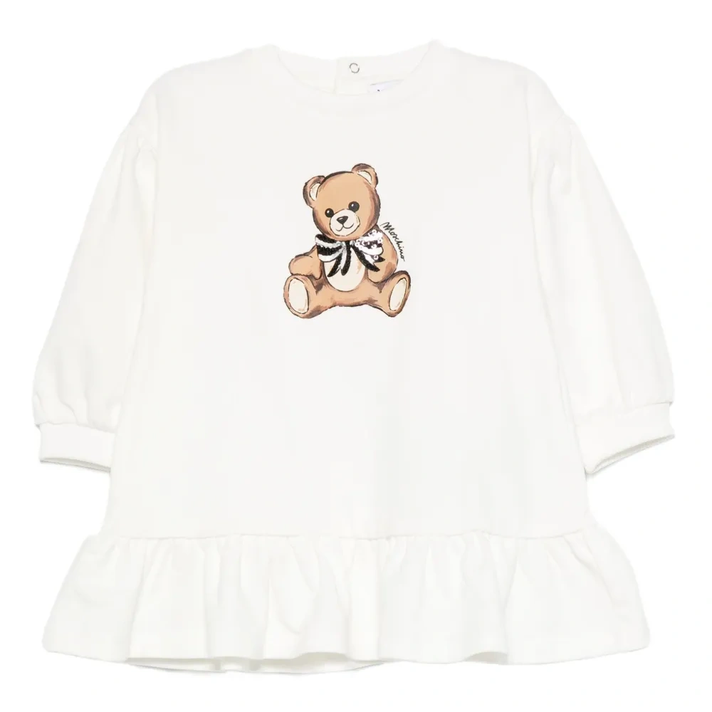 Шорты с оборками и принтом Teddy Bear