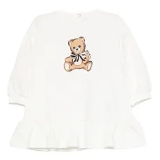 Шорты с оборками и принтом Teddy Bear Шорты с оборками и принтом Teddy Bear