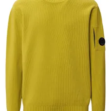 Хлопковый свитер с декоративной линзой Хлопковый свитер с декоративной линзой