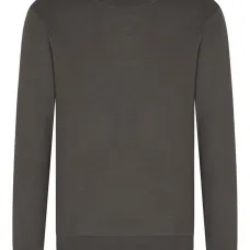 Шерстяной свитер с круглым вырезом