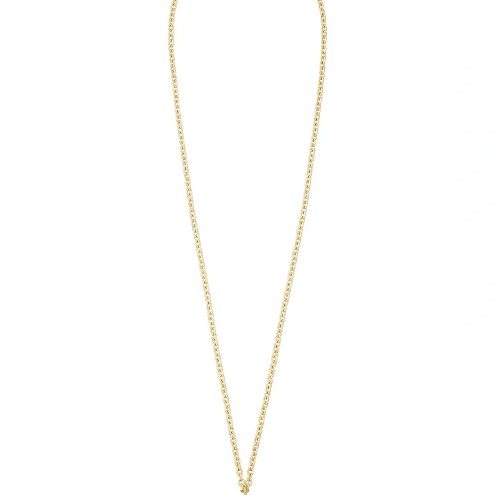 Крупное пухлое ожерелье с инициалом