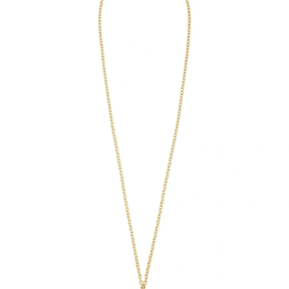 Крупное пухлое ожерелье с инициалом