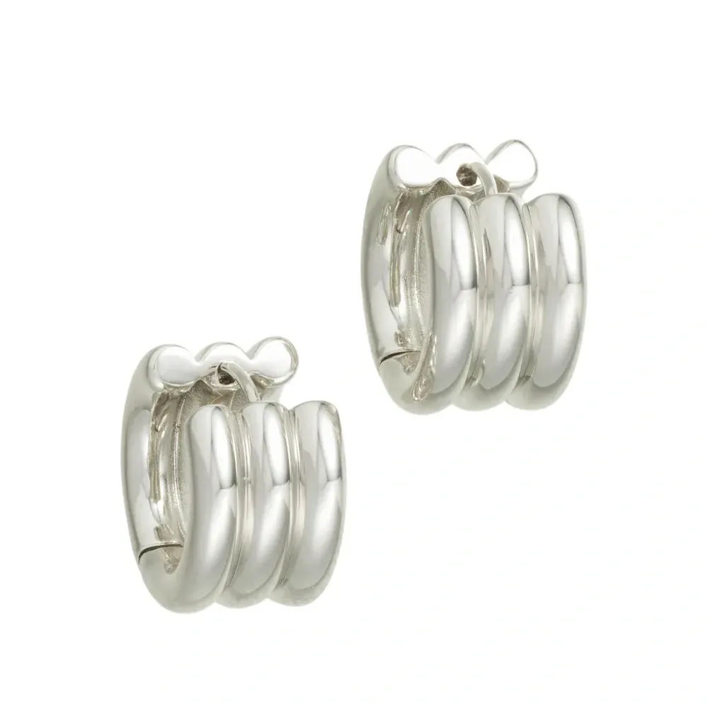 серьги-хагги The Triple Tube