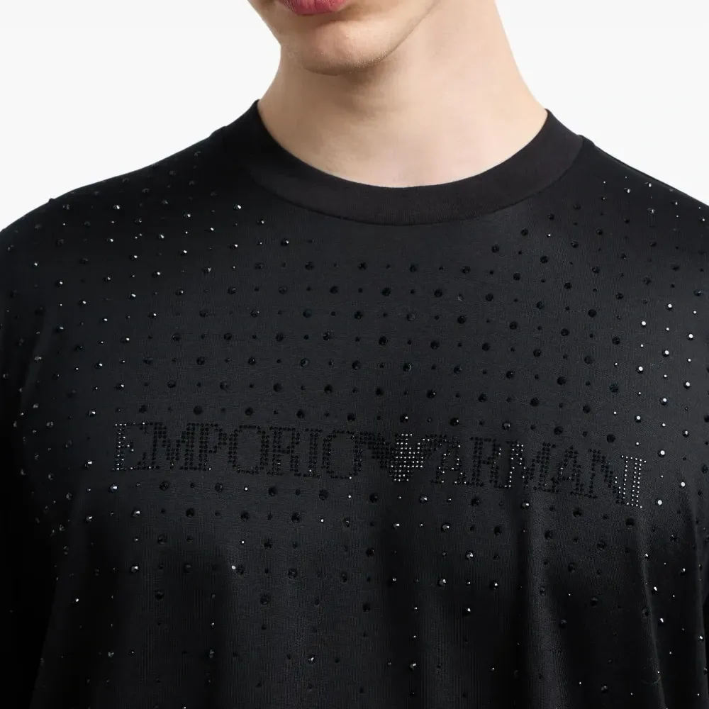 футболка с кристаллами