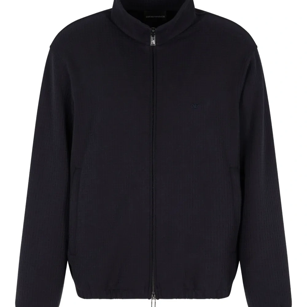 Фактурная толстовка на молнии