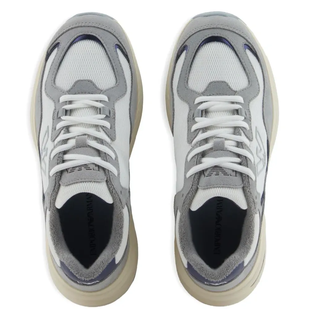 Сетчатые кроссовки с логотипом