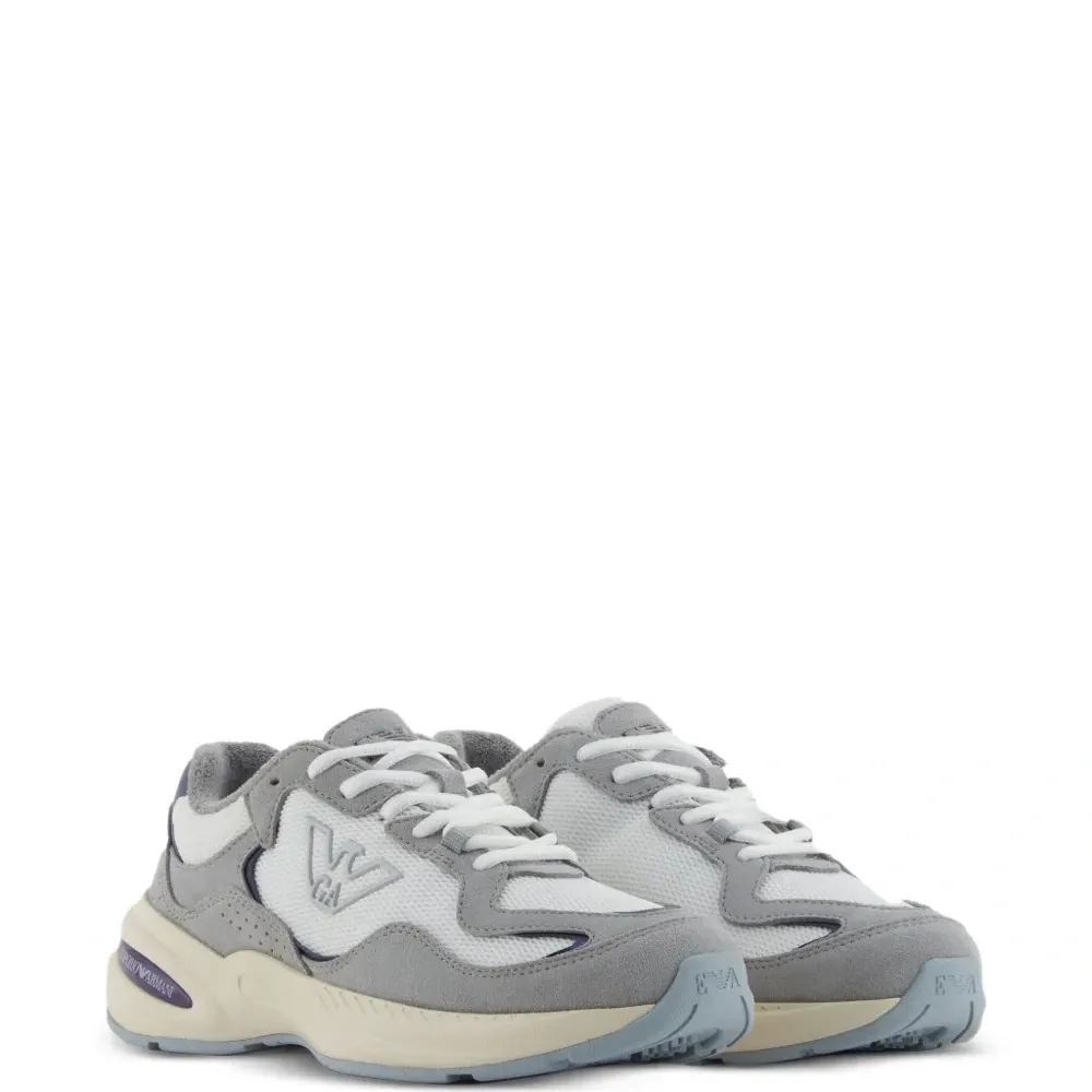 Сетчатые кроссовки с логотипом