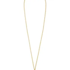 Крупное пухлое ожерелье с инициалом Крупное пухлое ожерелье с инициалом