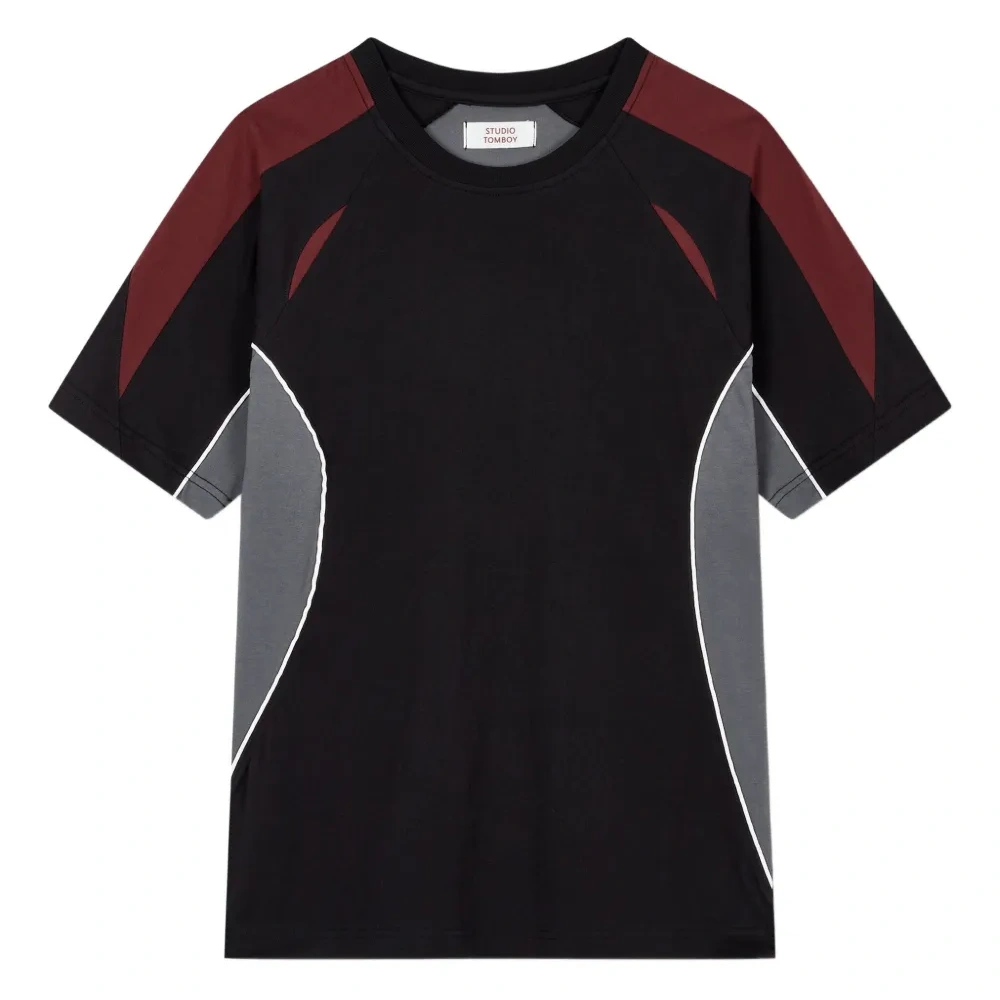 футболка в стиле колор-блок футболка в стиле колор-блок