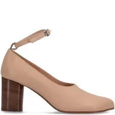 Туфли на блочном каблуке с ремешком на щиколотке Туфли на блочном каблуке с ремешком на щиколотке
