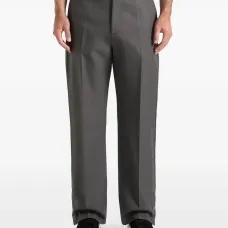 Брюки Boris строгого кроя с манжетами на пуговицах