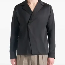 Двубортная атласная рубашка Alban