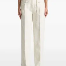 твидовые брюки Nathalie с цепочкой