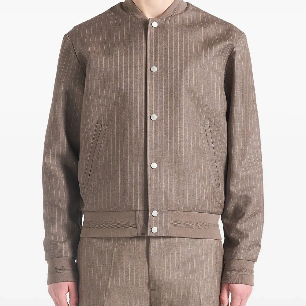 Бомбер Savin в тонкую полоску