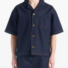 Джинсовая рубашка Carl Boxy