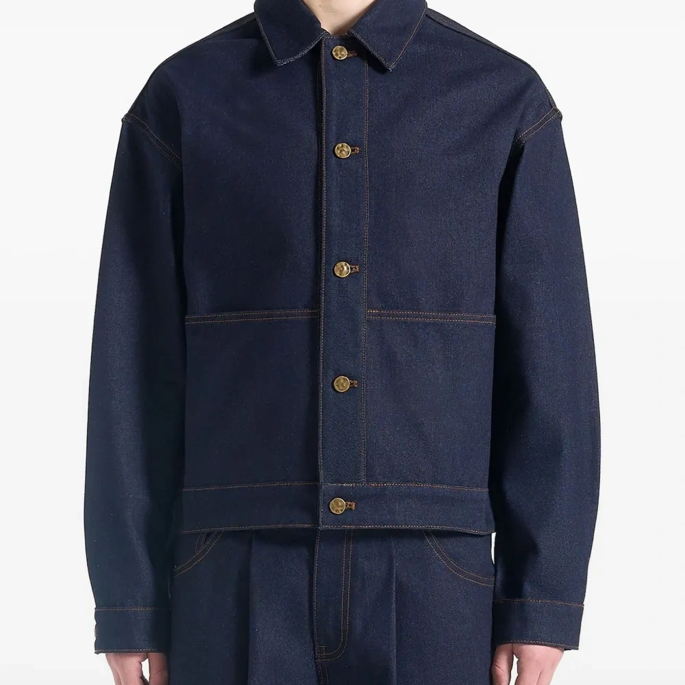 Джинсовая куртка Damien со складками