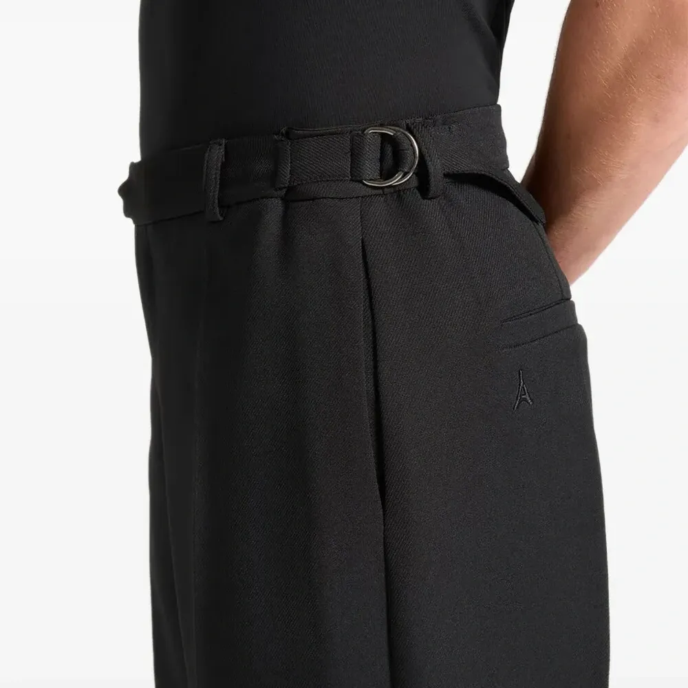 Брюки Boris строгого кроя с манжетами на пуговицах