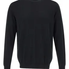 свитер с круглым вырезом