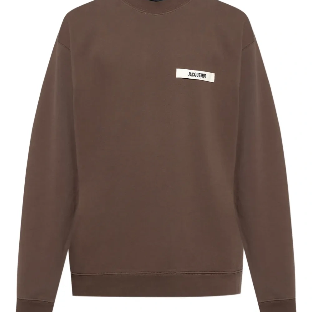 Толстовка с нашивкой-логотипом