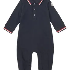 Ромпер с нашивкой-логотипом