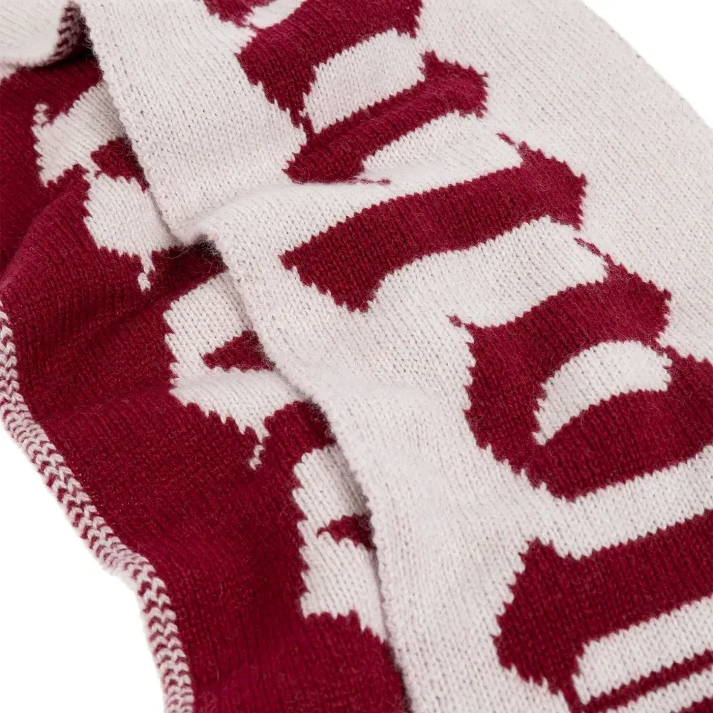 шарф с вышитым логотипом шарф с вышитым логотипом