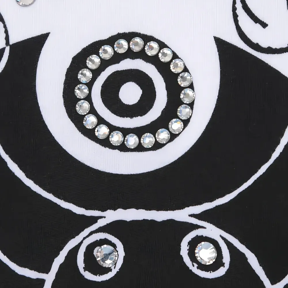 Футболка с кристаллами