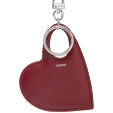 Брелок для ключей из кожи в форме сердца