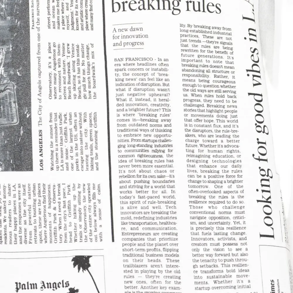 Футболка с принтом