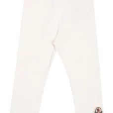 Легинсы с нашивкой-логотипом