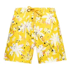 Плавки-шорты с принтом