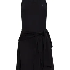 Платье мини с завязками